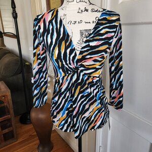 Studio by JPR V Neck, Three Quarter Sleeve Top NWT